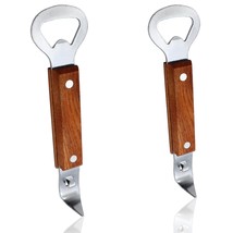 2Pcs Can Punch Bottle Opener, Stainless Steel Can Tapper Bear Bottle Opener, Dua - £8.05 GBP