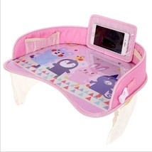 Baby Car Tray Plates Portable Waterproof Dining B pink - £22.33 GBP