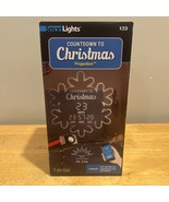 Gemmy Smart Countdown to Christmas Projection Light w/Bluetooth Holiday - $80.54 CAD