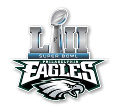 Philadelphia Eagles Champions Super Bowl 52 Decal / Sticker Die cut - $3.46+