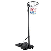 8.5 to 10 FT Adjustable Portable Basketball Hoop Stand with Fillable Base and 2 - $120.49