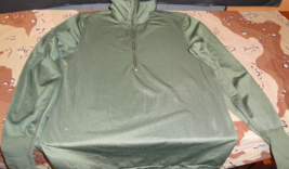 Usaf Army Shirt Sleeping Heat Retentive Moisture Resistant 100% Poly Small Ld - $23.05