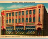 The Chinese Emporium Chee Wo Tong Co Chicago Illinois IL UNP Linen Postc... - $6.88
