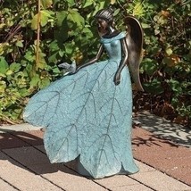 19.75&quot;H ANGEL &amp; BIRD STATUE - $133.53
