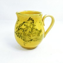 Pitcher Creamer Juice Abstract Bird Design Ceramiche Virginia Made in Italy 6&quot; - £33.19 GBP