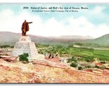 Juarez Statue Oaxaca Juarez Mexico UNP Sonora News Co UDB Postcard L20 - $5.89