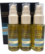 3 x AVON Advance Techniques Nourishing Hair Serum with Moroccan Argan Oi... - $61.27 CAD