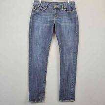 Rock Republic Women Jeans Size 10 Blue Skinny Classic Medium Dark Wash L... - $11.48