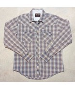 Wrangler Retro Western Rodeo Rocker Pearl Snap Shirt - Size Large - $29.95