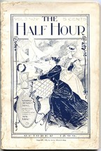 Half HOUR-OCT 1899-EARLY Pulp MAGAZINE-THE Fortune Teller Of Los ANGELES-RARE - £279.17 GBP