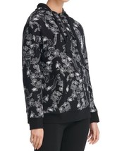 DKNY Womens Sumatra Half Zip Hoodie Size Small Color Black - $34.65