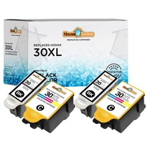 4 Pack 30Xl Ink Cartridges For Kodak Esp C110 Esp Office 2170 Esp C310 Printer - £19.97 GBP