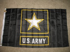 Flag 3X5 Us Army Official Logo Double Sided 2Ply Banner Grommets - £15.69 GBP