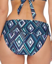 Island Escape Bikini Swim Bottoms Black Diamond Multi Size 14 $29 - Nwt - £7.22 GBP