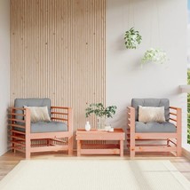 Garden Chairs 2 pcs Solid Wood Douglas - £95.58 GBP