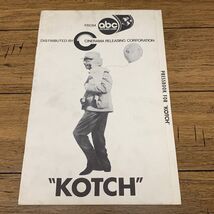 “Kotch” Vintage 1971 Pressbook Movie Poster Original Rare ABC Pictures C... - $54.45