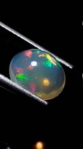Natural Ethiopian Opal/Oval Gemstone/Smooth  Cabochon /Welo Opal Fire 8x10  MM - £68.36 GBP