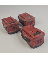 (3) Lot-HILTI B22 / 5.2 Li ION BATTERY PACK CPC Works Holds Full Charge ... - €86,70 EUR