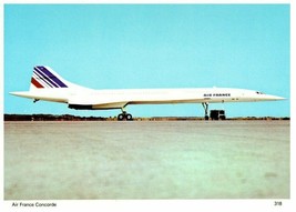 Air France Concorde Airplane Charles Skilton Postcard - £18.21 GBP