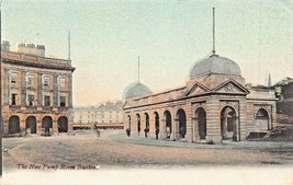 Buxton Derbyshire England~The New St Annes Pump ROOM~1906 Tinted Photo Postcard - £4.56 GBP