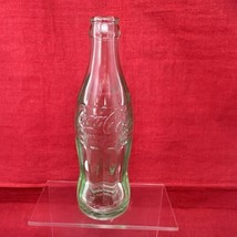 Coca Cola Green Glass Bottle VTG 1943 6 oz from Laurel Miss Coke - £10.79 GBP