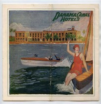 Panama Canal Hotels Brochure 1920&#39;s Hotel Tivoli Hotel Washington  - £91.89 GBP