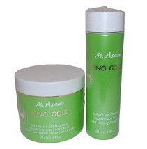 M Asam Vino Gold Skin Tightening Body Cream Jumbo 16.9 Oz. + Cleansing Milk - £35.57 GBP