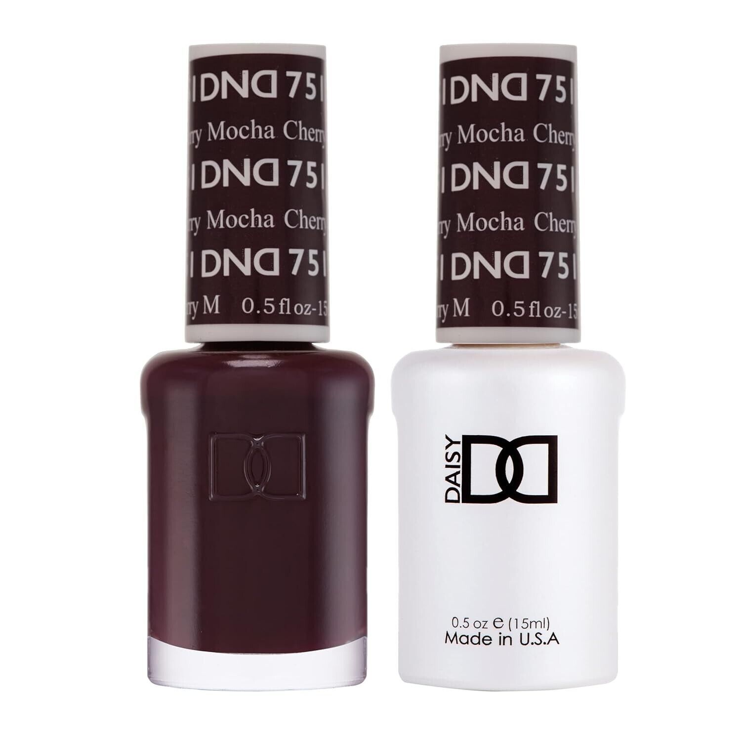 DND GEL POLISH AND NAIL POLISH SET -CHERRY MOCHA 751 - $11.83