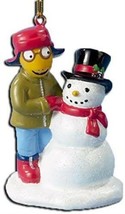 Arthur - Arthur &amp; Snowman Ornament by Kurt Adler Inc. SALE - $9.85
