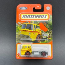 Matchbox Shell Oil 1965 '65 Ford C900 Cab-Over Yellow Diecast 1/64 Scale #63/100 - $10.50