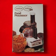 Vintage 1980 Sunbeam Vista Food Processor Instruction Manual Cookbook Re... - $10.04