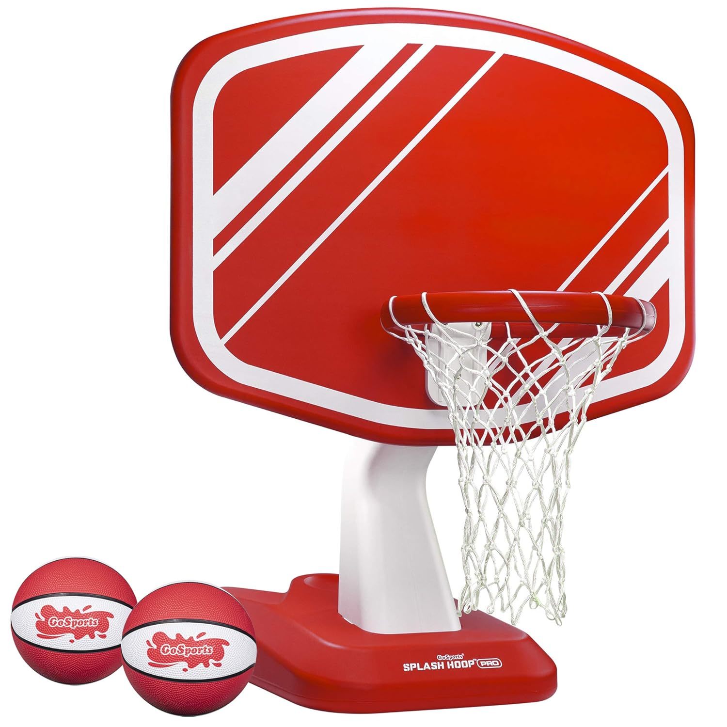 GoSports Splash Hoop PRO Pool Basketball Game, Includes Poolside Water Basketbal