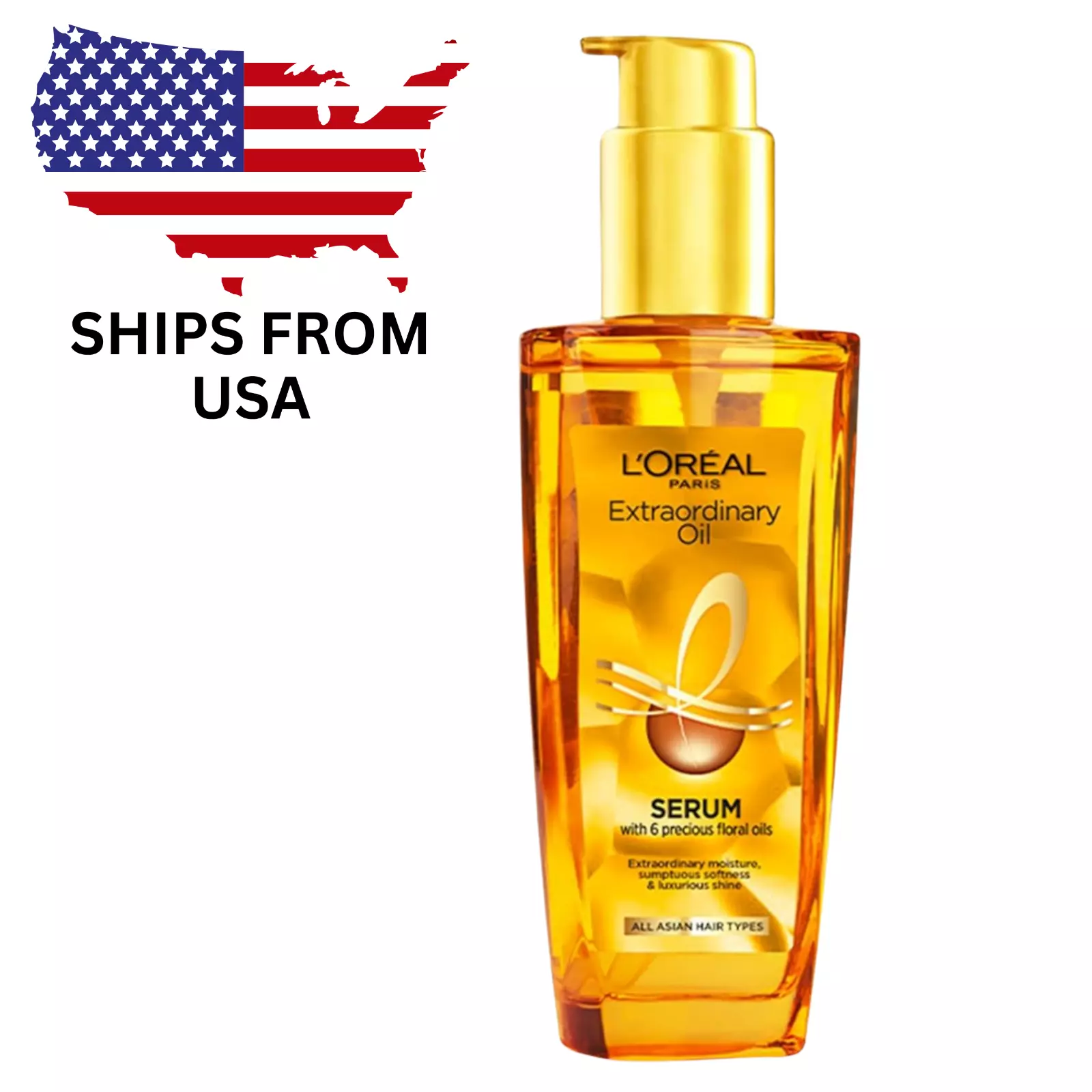 L&#39;Oreal Paris Extraordinary Oil Serum With 6 Precious Floral Oils 100Ml ... - $15.99