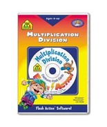 Flash Action Electronic Flash Cards: Multiplication &amp; Division - £13.26 GBP