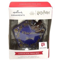 Hallmark Chocolate Frog Box Harry Potter Red Box Holiday Christmas Tree Ornament - £13.66 GBP