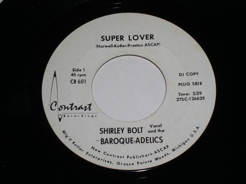 Shirley Bolt Baroque-Adelics Super Lover Instant Love 45 Rpm Record Prom... - $39.99
