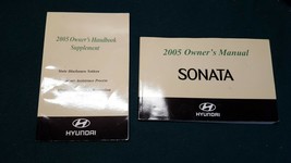 2005 Hyundai Sonata Owner Owners Owner&#39;s Manual &amp; Supplemental Document ... - £9.13 GBP