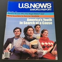 VTG U.S. News &amp; World Report April 16 1984 - America&#39;s Youth Search for a Cause - £11.09 GBP