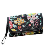 EUC Vera Bradley Wristlet RFID Clutch Wallet leather trimmed  Value $75 - €11,70 EUR