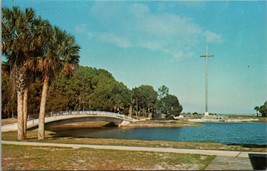 Beacon of Faith Cross and Bridge St. Augustine FL Postcard PC374 - £3.86 GBP