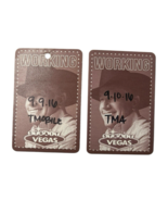 George Strait Sticker Pass Sept 9th &amp; 10th 2016 Working Strait To Vegas ... - $706.80 MXN