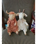 Jellycat HERBIE HIGHLAND COW &amp; GINNY GOAT Bundle ✨ Retired Fuzzy Plush T... - $203.03 CAD