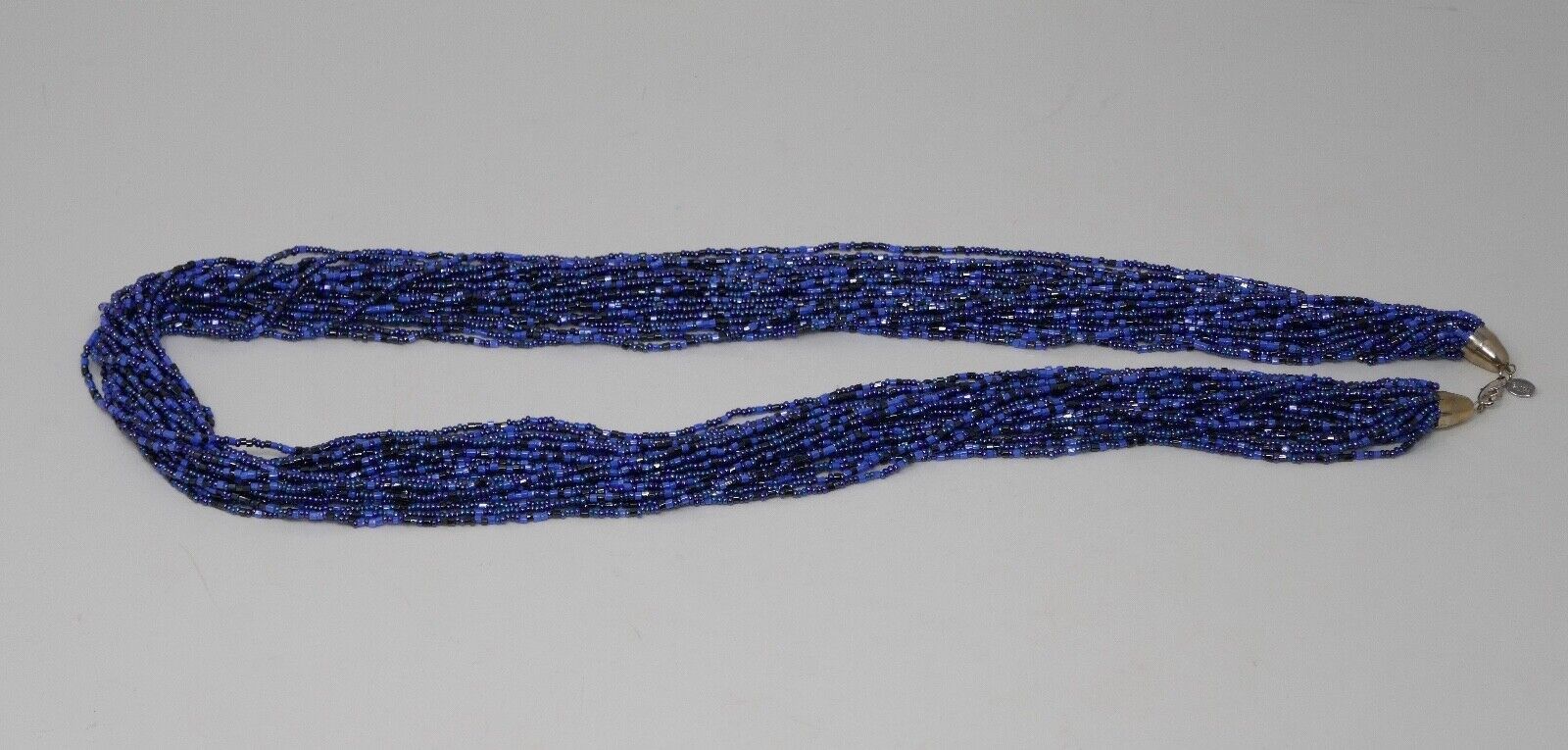 Nolan Miller 36" Multi Strand Blue Bead Necklace - $28.99