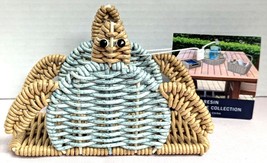 Nautica Home Sea Turtle Resin Wicker Napkin Holder Serveware 6 x 4 x 3-i... - €17,04 EUR