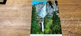 Yosemite National Park Yosemite Falls California vintage postcard - £4.26 GBP