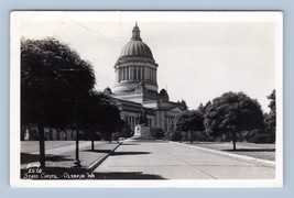 RPPC Stato Capitol Costruzione OLYMPIA Washington Wa Ellis Foto 1610 Postcard Q7 - £5.57 GBP