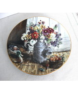 Homespun Beauty Collector Plate - Flowers from Grandma&#39;s Garden Series  - £9.49 GBP