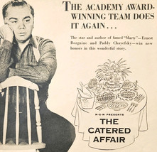 1956 The Catered Affair Movie Advertisement Ernest Borgnine Bette Davis ... - $551.60 MXN
