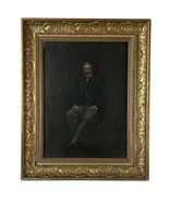 19th Century Antique English aristocratic Man Portrait Framed - $701.72 CAD