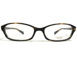 Oliver Peoples Petite Eyeglasses Frames COCO Cady Oval Brown Horn 50-16-135 - £88.09 GBP